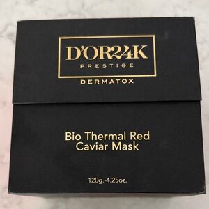 D'OR24K Bio Thermal Red Caviar Mask - Black and Gold
